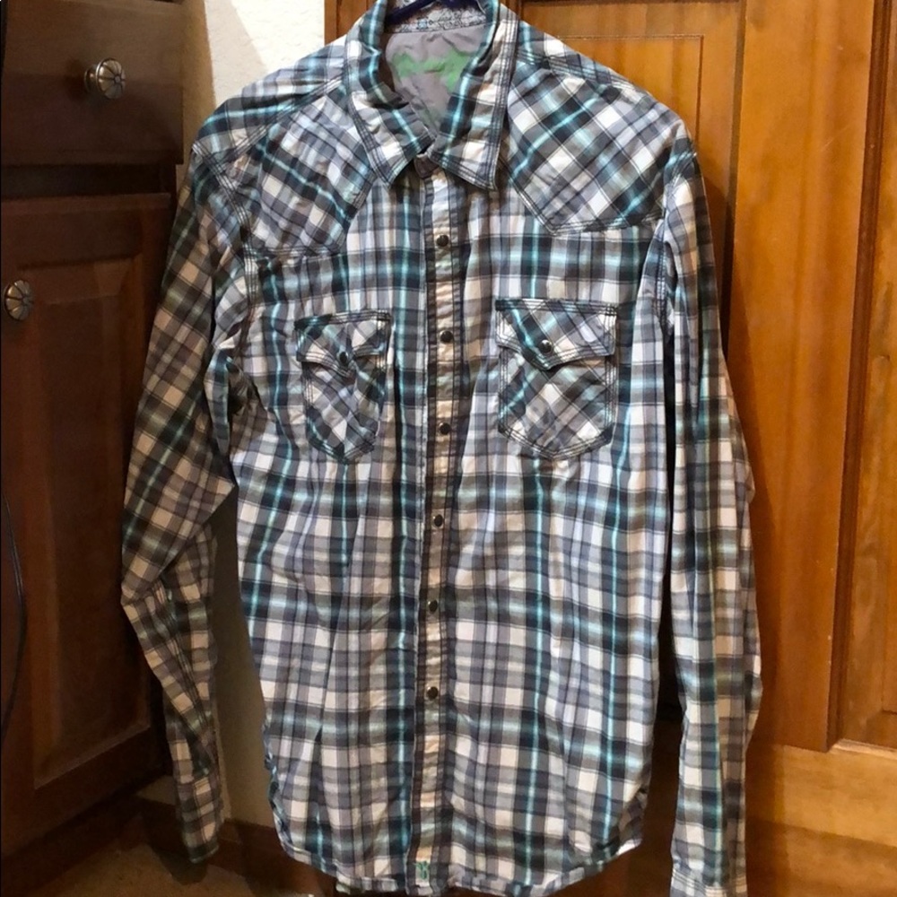 Men’s wrangler 20X pearl snap
